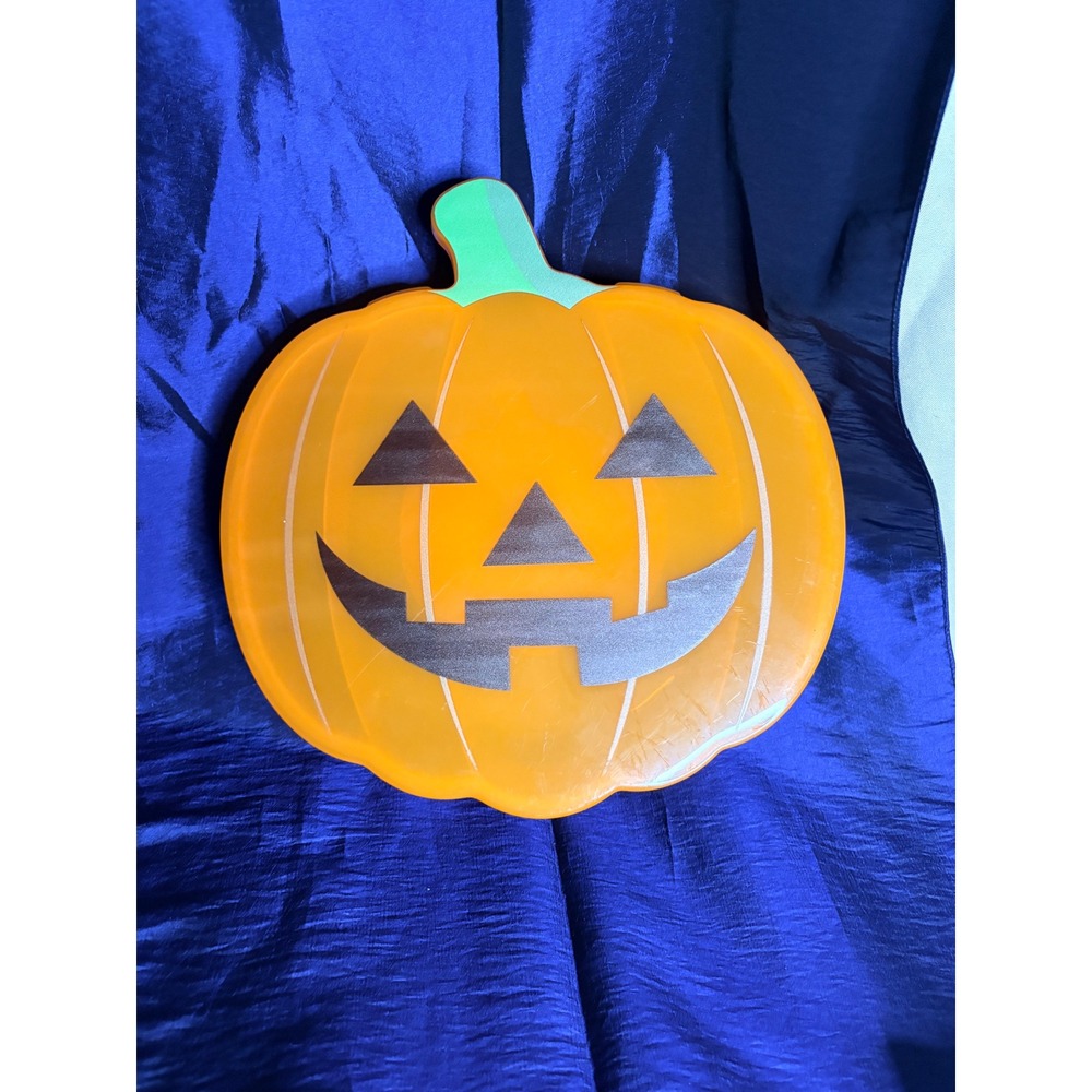 CWC Cook With Color Halloween Pumpkin Snack Box Orange Jack-O-Lantern HWSNKT09